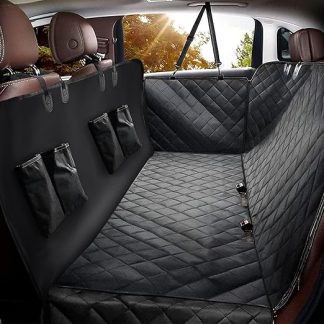 MZROT Dog Blanket Car Rear Seat, 4-in-1 Car Seat Cover Dog Car Seat Back Seat Side Protection Waterproof & Scratch-Resistant Dog Mat Car Seat Cover Universal for Cars, Trucks and SUVs, 145 x 137 cm