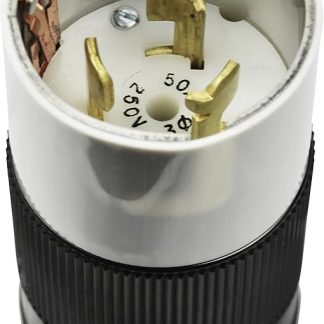 Marinco Power Products CS8365N 50A 3 Phase 250V 3P4W Interlock Plug