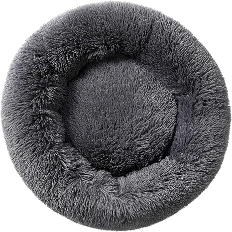 Fhodigogo Dog Bed, Cat Bed, Cat Cushion, Dog Bed, Small Dogs, Doughnut, Cats, Doughnut, Cats Sleeping Area, Cat Cushion, Cat Basket, Dog Bed, Small Dogs (S/Suit for 3 kg)