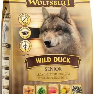 Wolfsblut - Wild Duck Senior - 12.5 kg - Duck - Dry Food - Dog Food - Grain Free
