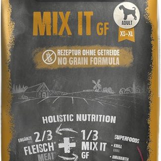 BELCANDO Mix It GF [10 kg] Supplementary Food | Dry Food for Dogs to Supplement Meat Feeding & Barf | Supplementary Food for Dogs