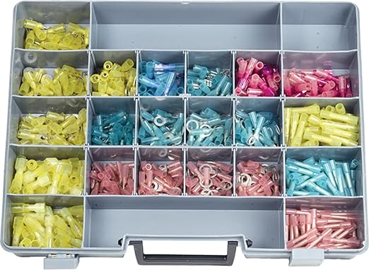 DB Electrical 610-50018 Sealed Terminal Assortment and Case Compatible with/Replacement for Universal