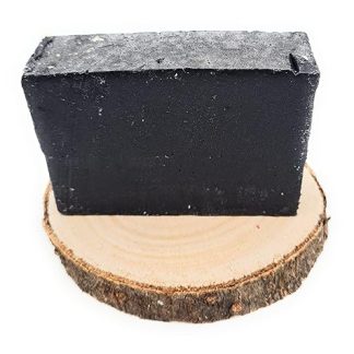 Active Charcoal Face Soap Pits Henes for Blemished Skin with Essential Lemongrass Oil 90 g