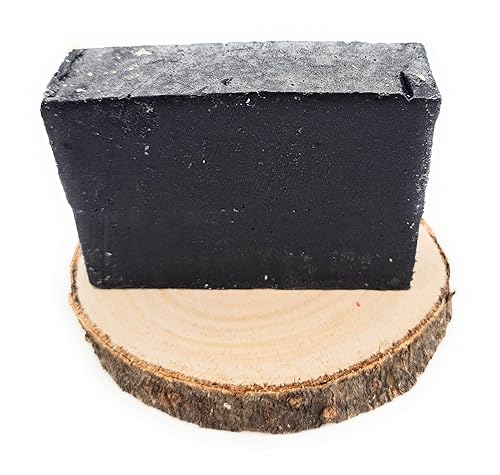Active Charcoal Face Soap Pits Henes for Blemished Skin with Essential Lemongrass Oil 90 g