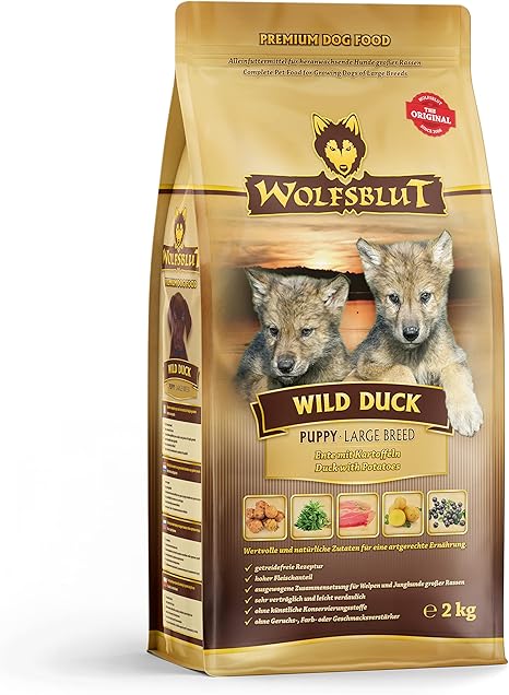 Wolf Blood | Wild Duck Puppy Large, 2 kg