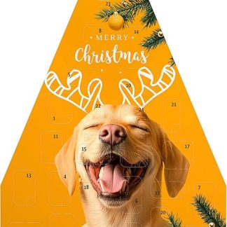 Vitakraft Advent Calendar for Dogs, 2025, Lovingly Compiled Selection of Delicious Snacks, for the Pre-Christmas Season, Dog Treats, for All Ages (1 x 244 g)