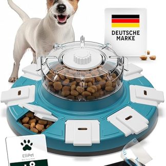 ElliPet® Dog Toy Intelligence - Intelligence Toy for Dogs with Multiple Functions: Fun, Interactive Dog Toy, Dog Business, Training and Feeding - Especially Non-Slip