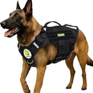 EpicRove Dog Harness for Medium & Large Dogs - RoveVest Air Model, Lightweight & Breathable, Adjustable, Ideal for Walking, Hiking & Outdoor Adventures