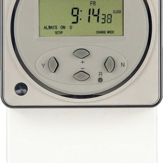 Optimum OP-IHTDIGI Digital 24 Hour/7 Day Immersion/General Purpose Time Switch, 230 V, White