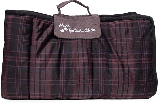 TrendPet My Restaurant Blanket Travel Blanket for Dogs and Cats (M 75 x 55 cm)