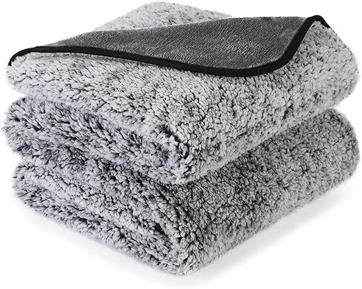 PETTOM Dog Blanket, Waterproof, Dog Blanket, Fluffy Sherpa Fleece, Dog Blanket, Sofa Protection, Cat Blanket, Fluffy and Soft, Dog / Cat Blanket, Grey, 100 x 75 cm