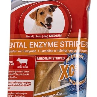 Bogadent Dental Enzyme Stripes Medium for Dogs 100 g