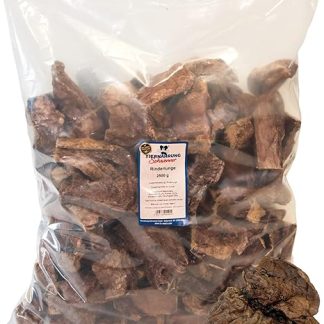 Schwenner Dried Beef Lung - Dog Treats Made of Dried Meat, Dog Snacks, Training Treats Dog, Chew Items Dog Large & Small - 2500 g