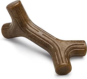 Benebone Durable Dog Chew Toy for Aggressive Chewers, Real Bacon, Small