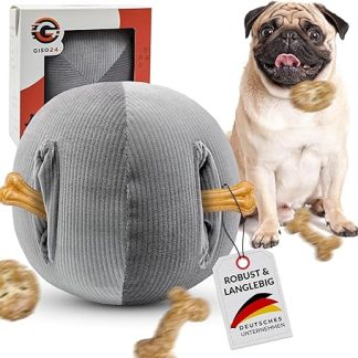 Giso24 Sniffing Ball for Dogs - Sniffing Ball GINI for Mental and Physical Load - Intelligence Toy for Dogs for Interactive Sniffing for Treats - Sniffing Ball Dog