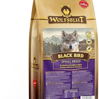 Wolf's blood, black bird, small breed, 1 pack (1 x 2 kg).