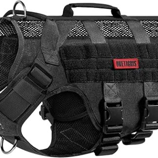OneTigris Aire Mesh No-Pull Dog Harness, Adjustable Safety Harness, Ultra Breathable, for Large/Medium Dogs, Chest Harness with 2 Handles, Dog Vest