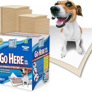 Out Puppy Training, Pack of 100 Pads