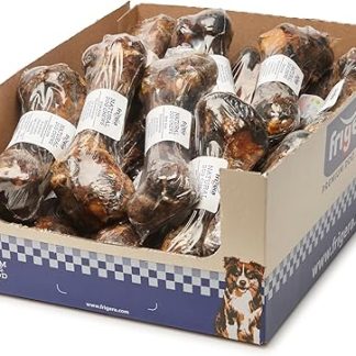Frigera Ham Bone 1 Piece 180 g - Long-lasting Chew Snack for Dogs, Supports Skin & Coat, Promotes Healthy Joints, Grain & Gluten Free