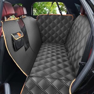 KYG Dog Blanket Car Rear Seat Car Seat Cover Dog Back Seat Waterproof & Scratch-Resistant Car Dog Blanket Back Seat for Cars and SUVs with Side Protection and Viewing Window 135 x 175 cm