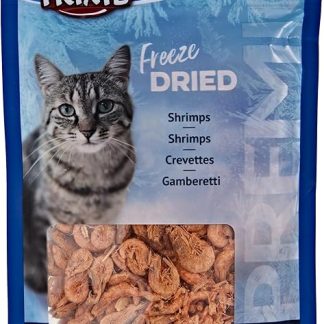 Trixie Premio Freeze Dried Shrimps Cat Snack, Delicious Cat Treats with Fish, Made from Natural Ingredients, 5 x 5 g, 42755