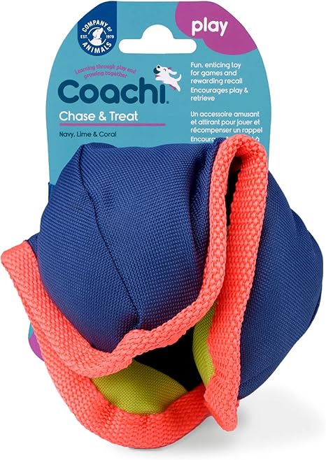 Coachi Chase & Treat, Ideal for Hunting & Playing, Agility & Distance Training, Promotes Interaction, Good for Motivation, Distance Reward Training & Promotes Fetch. For Dogs and Puppies