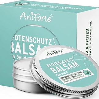 AniForte Paw Protection Balm for Dogs & Cats - Regenerates & Strengthens Dry, Cracked & Damaged Paws, 100% Natural, Wax, Moisturiser & Dog Paw Protection