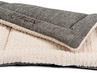 TrendPet Heaven Lined Reversible Blanket, Pet Blanket for Dogs, 60x45cm, beige