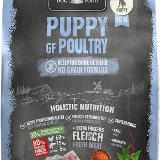 BELCANDO Puppy GF Poultry [4 kg] Grain-Free Puppy Food | Puppy Food without Grain | Complete Food for Puppies up to 4 Months