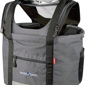 Klickfix Doggy 0302GR Dog Basket Grey / Black, grey, 29 x 38 x 25 cm