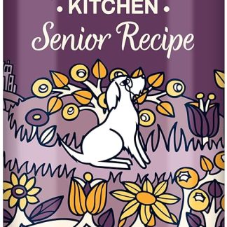 Lily's Kitchen Made with natural ingredients, canned wet food dog senior formula with turkey, 6 x 400 g