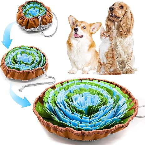 Dog sniffing mat, sniffing mat for dogs, used for dog's intelligence and odour training, activity, sniffing toy