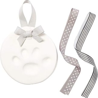 Pearhead Pet Paw Prints Dog Or Cat Paw Print Keepsake Ornament, Creative for Pet Owner or Year-Round Keepsake