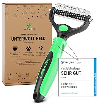 Test Resource Very Good Undercoat Brush & Undercoat Brush I Dog Brush & Cat Brush for Long Hair I Undercoat Comb Removes Undercoat & Tangles