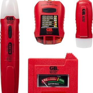 Gardner Bender GK-5 Household Tester Electrical Test Kit, Red