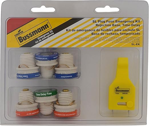 BUSSMAN SL-EK SL Plug Fuse Emergency Kit