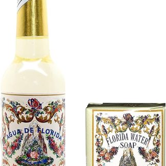 Agua de Florida 270 ml + Soap 95 g Originally from Peru, Jiri & Friends Purifying Spiritual Water | Florida Water Promotes Relaxation - (Agua de Florida + Soap