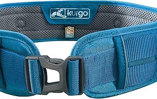 Kurgo Multipurpose Belt, Adjustable Dog Running Belt, Running Belt for Hands-Free Running, Walking and Hiking