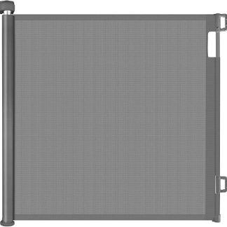 PetHot Stair Safety Gate & Door Safety Gate, Extendable 0-140 cm, Door Gate for Babies, Dogs & Cats - Safety Barrier for Stairs, Doors, Indoor & Outdoor Use, Grey