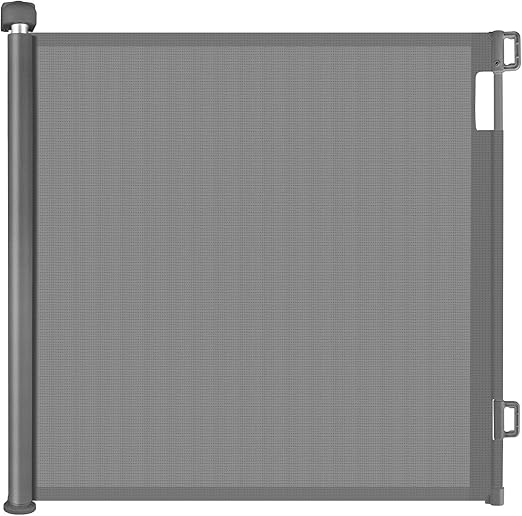 PetHot Stair Safety Gate & Door Safety Gate, Extendable 0-140 cm, Door Gate for Babies, Dogs & Cats - Safety Barrier for Stairs, Doors, Indoor & Outdoor Use, Grey