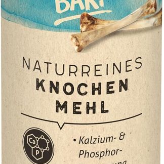 GRAU - The Original - 100% Natural Beef Bone Meal, Natural Calcium for Bone Building and Joints, Pack of 1 (1 x 800 g), Supplementary Feed for Dogs and Cats