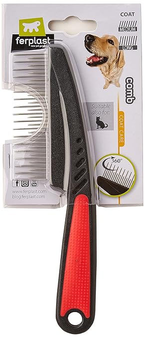 Ferplast Steel Comb with Rotating Teeth