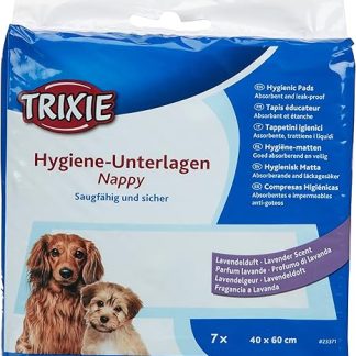 Trixie Nappy Puppy 7 Pad with Lavender Scent, 60 x 40 cm, Pack of 10