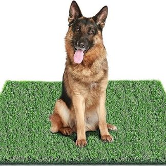STARROAD-TIM 80 x 100 cm Dog Toilets Artificial Grass Outdoor Dog Toilet for Home Dog Toilet Flat Dog Toilet Balcony Reusable Training Pads for Dogs Lawn Decoration