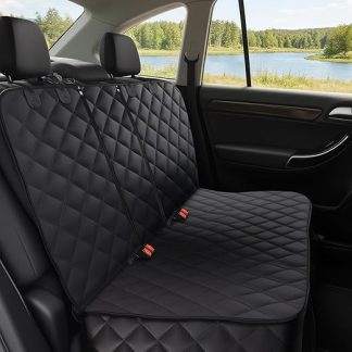 Alfheim Dog Blanket Car Rear Seat Car Seat Cover Dog Back Seat Universal Fit for Most Cars Waterproof Scratch-Resistant Back Seat Cover Non-Slip Durable Washable Dog Travel