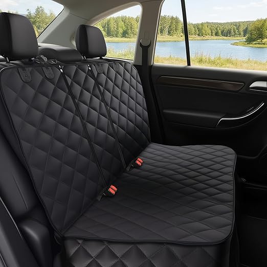 Alfheim Dog Blanket Car Rear Seat Car Seat Cover Dog Back Seat Universal Fit for Most Cars Waterproof Scratch-Resistant Back Seat Cover Non-Slip Durable Washable Dog Travel