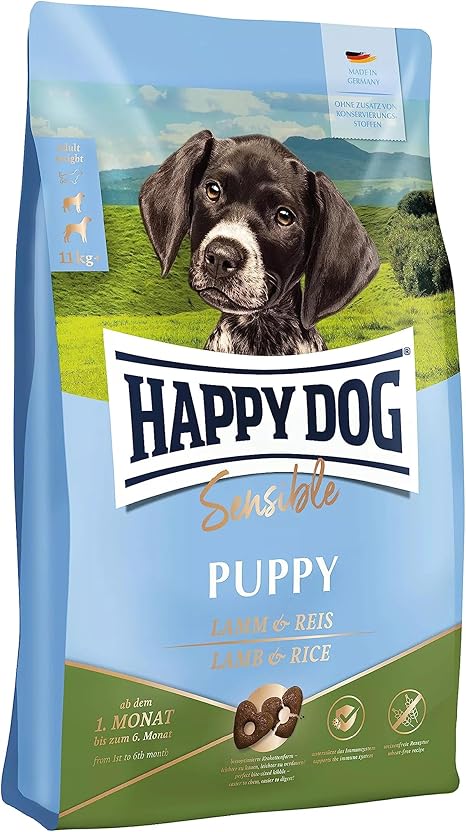 Happy Dog Complete feed for puppies from 4 weeks of life up to and including 6 months, typical, 4 kg