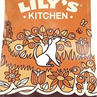 Lily's Kitchen Made with natural ingredients, for adult dogs of small breeds, dry food chicken and duck, grain-free formula, 2.5 kg