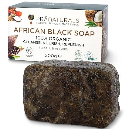 PraNaturals Organic African Black Soap