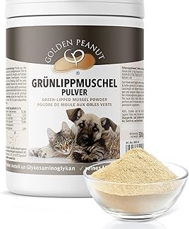 Green-Lipped Mussel Powder New Zealand Mussel Extract Premium Quality for Dogs and Cats 500 g Tin